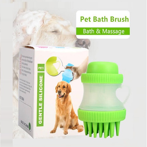 dog shampoo dispenser brush petpoint.pk