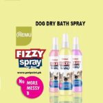 remu waterless bath fizzy spray for dog www.petpoint.pk