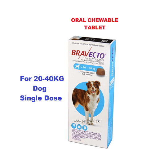 bravecto-for-dog-20-40kg-weight-single-dose-petpointpk