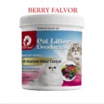 Fluff n Buff Cat Litter Deodorizer berry flavor www.petpoint.pk