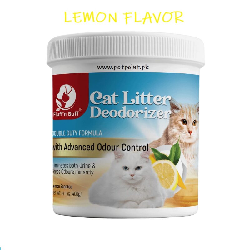 Fluff-n-Buff-Cat-Litter-Deodorizer-Lemon-flavor-www.petpoint.pk