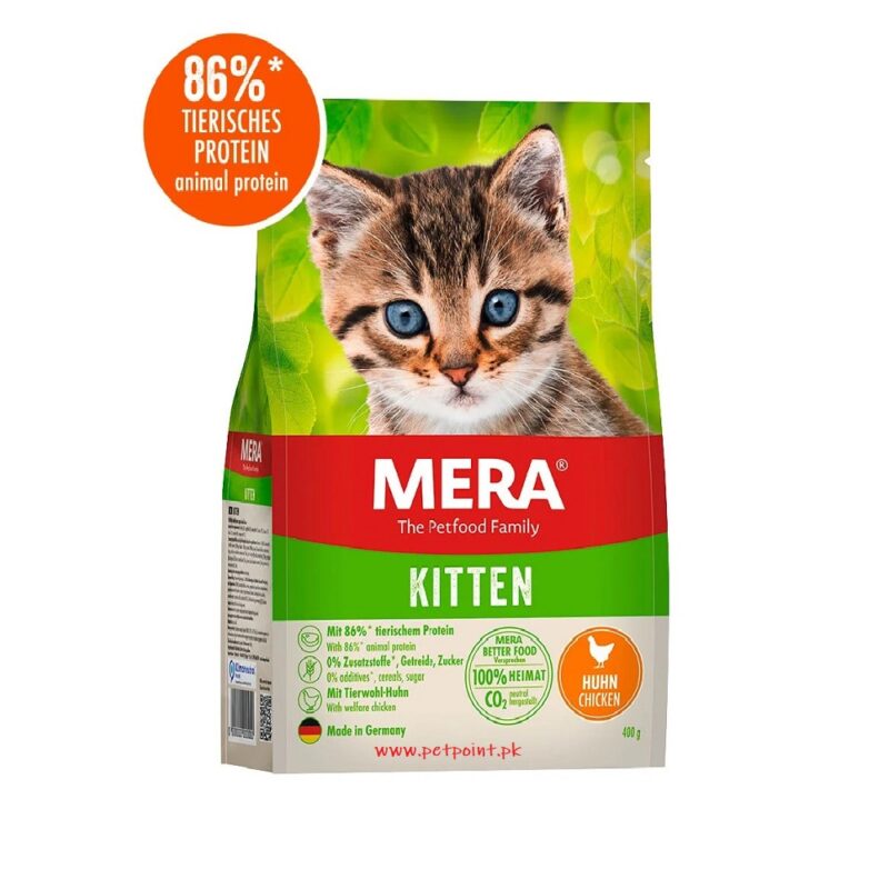 MERA-KITTEN-FOOD-CHICKEN-GRAIN-FREE-wwwpetpoint.pk