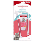 Bioline-Dental-Hygiene-Set-for-Cats-Cheese-Flavour-Cat-Toothpaste-Toothbrush-www.petpoint.pk